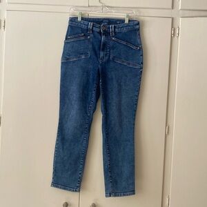 J Jill jeans high rise cropped size 10